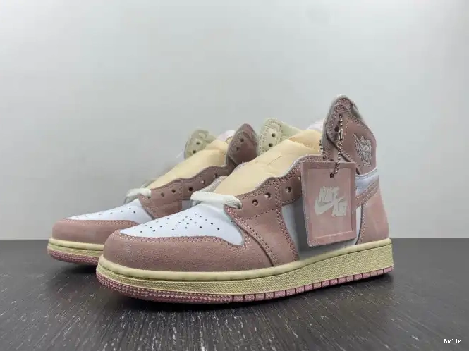 Bmlin Shoes (Women's) OG High Retro Washed Pink Jordan Air FD2596-600 1 0610